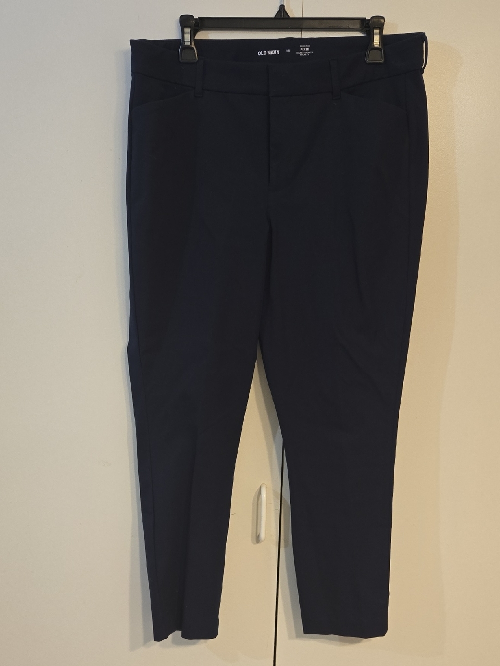 Old Navy Navy Straight-Leg Women's Dress Pants